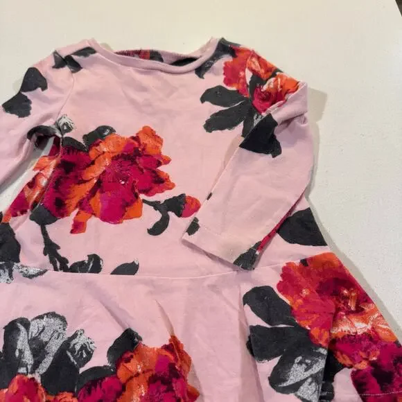 Joules Baby Girl 1Y Pink/Red Floral Dress - Picture 2 of 6